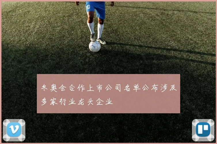 冬奥会合作上市公司名单公布涉及多家行业龙头企业